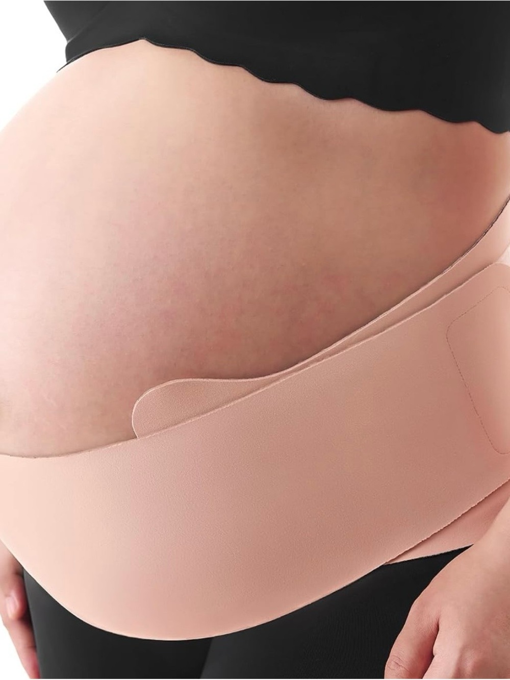 Momcozy Maternity Support Belly Band | Oyster Pink